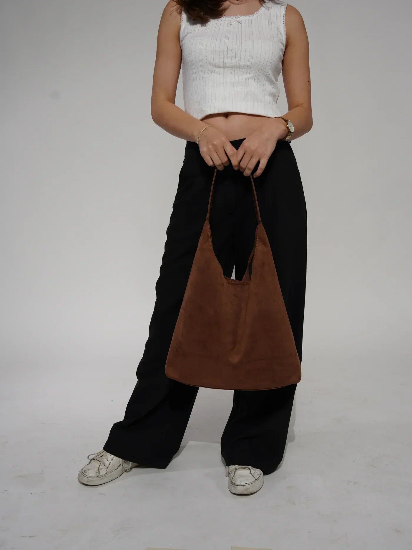 Mode Clément™ |  Sac à épaule en suède RetroSoft