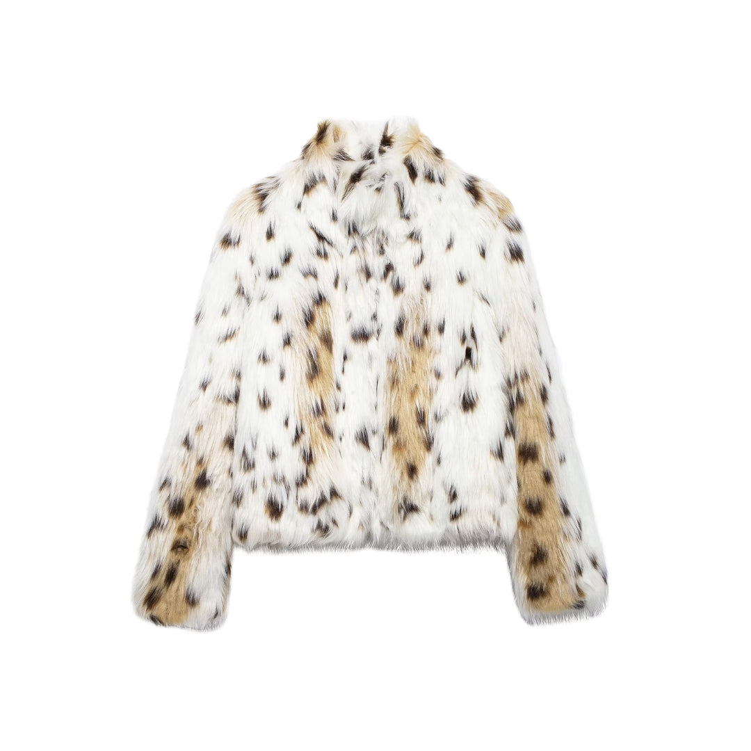 Mode Clément™ | VESTE EN FOURRURE DE LEOPARD