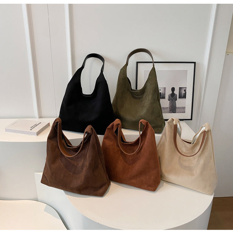 Mode Clément™ |  Sac à épaule en suède RetroSoft