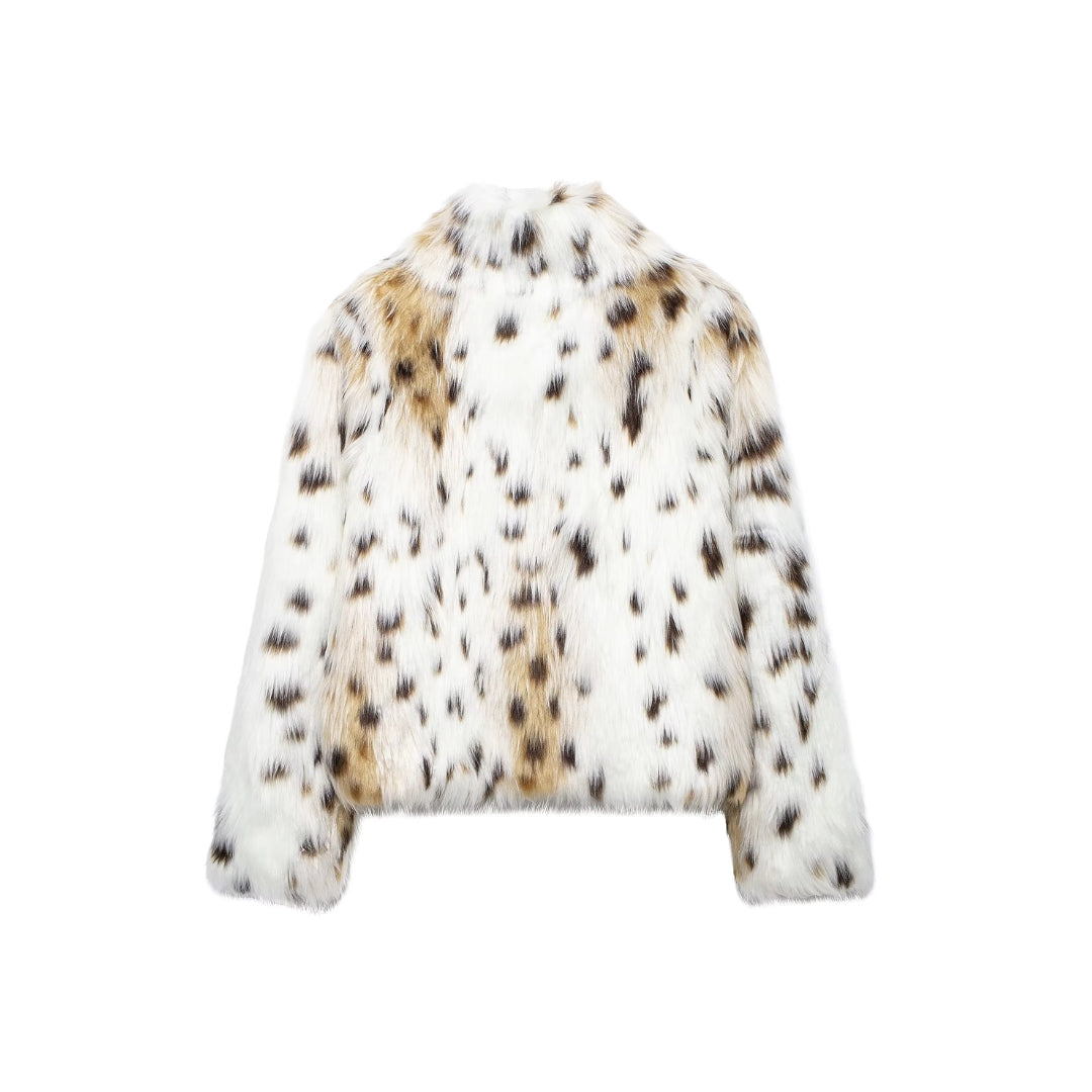 Mode Clément™ | VESTE EN FOURRURE DE LEOPARD