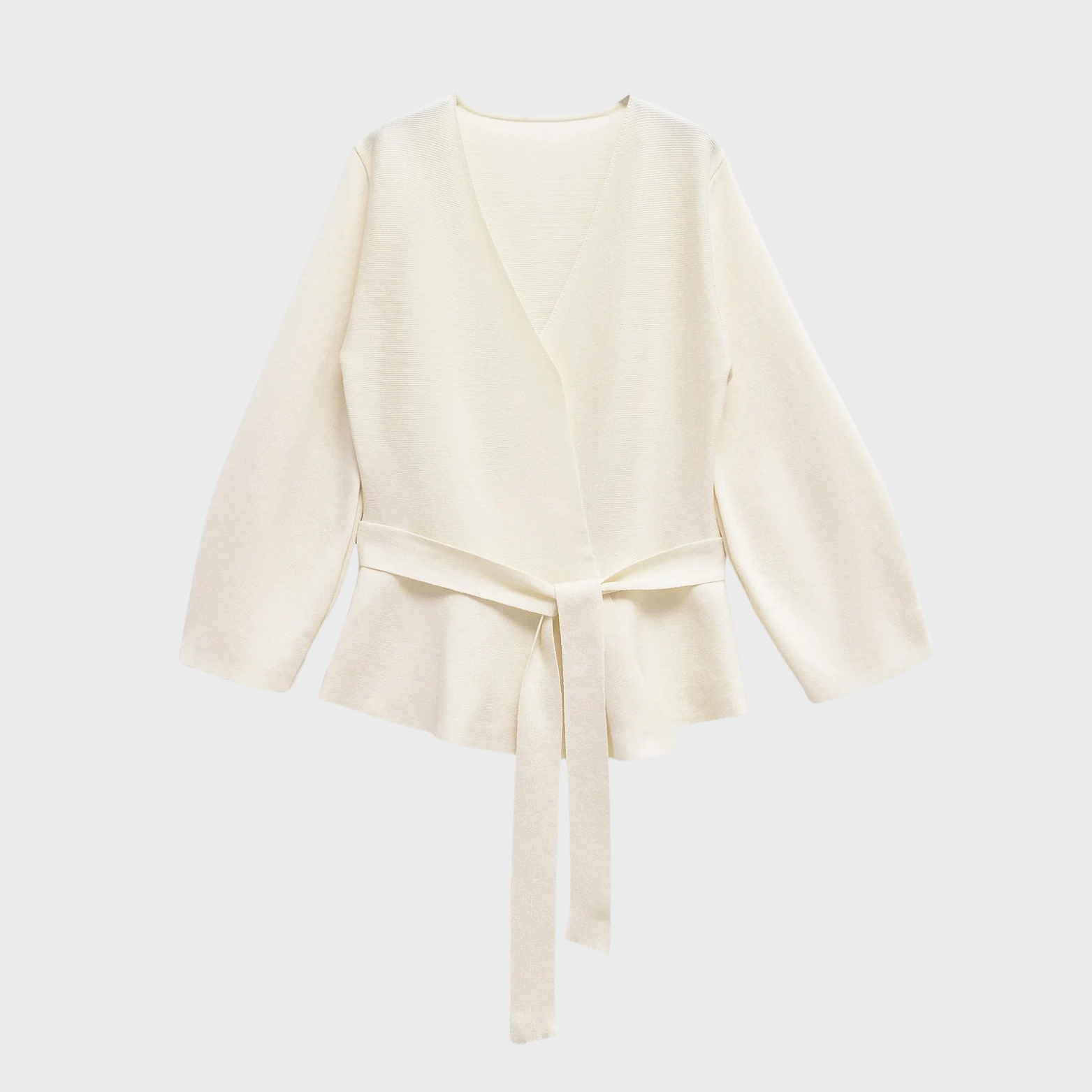 Mode Clément™ | Mauve Cardigan à lacer