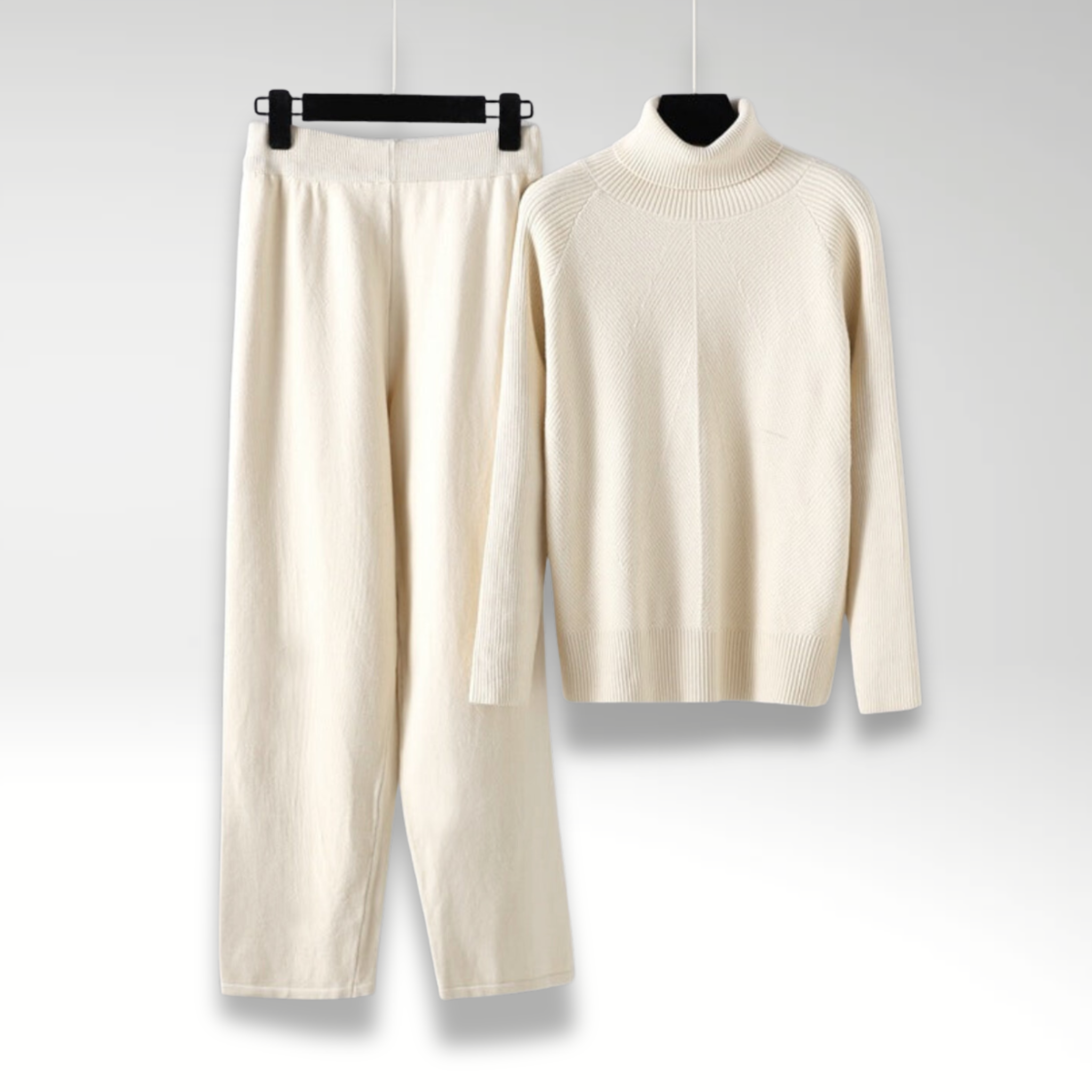 Mode Clément™ | Ensemble deux pièces Lounge en tricot torsadé