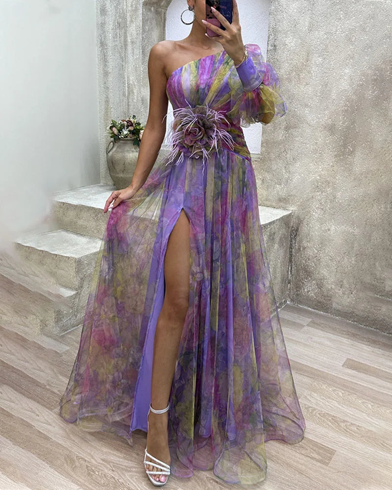Mode Clément™ | Robe Éblouissante en Fleurs