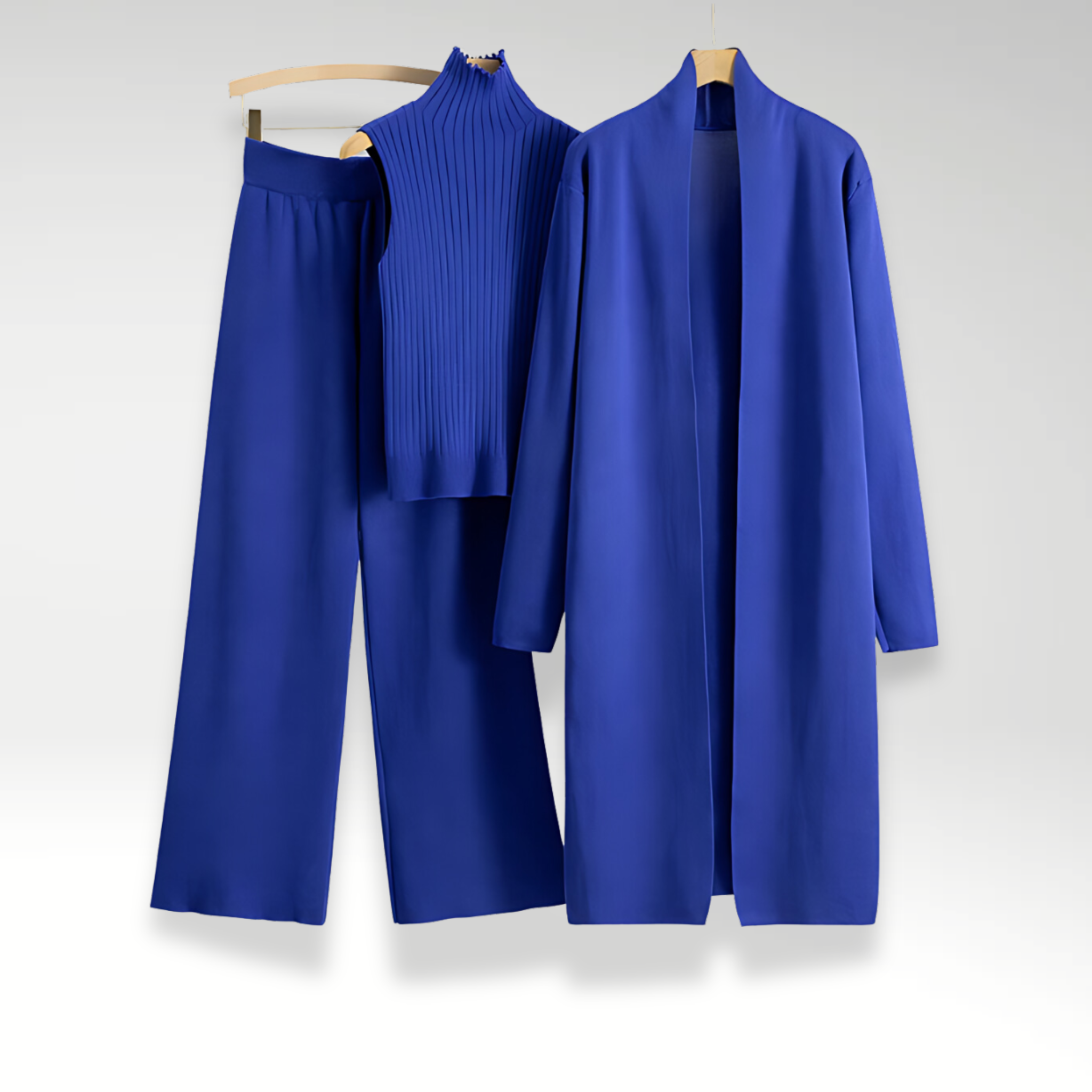 Mode Clément™ | Ensemble trois pièces en maille Luxe