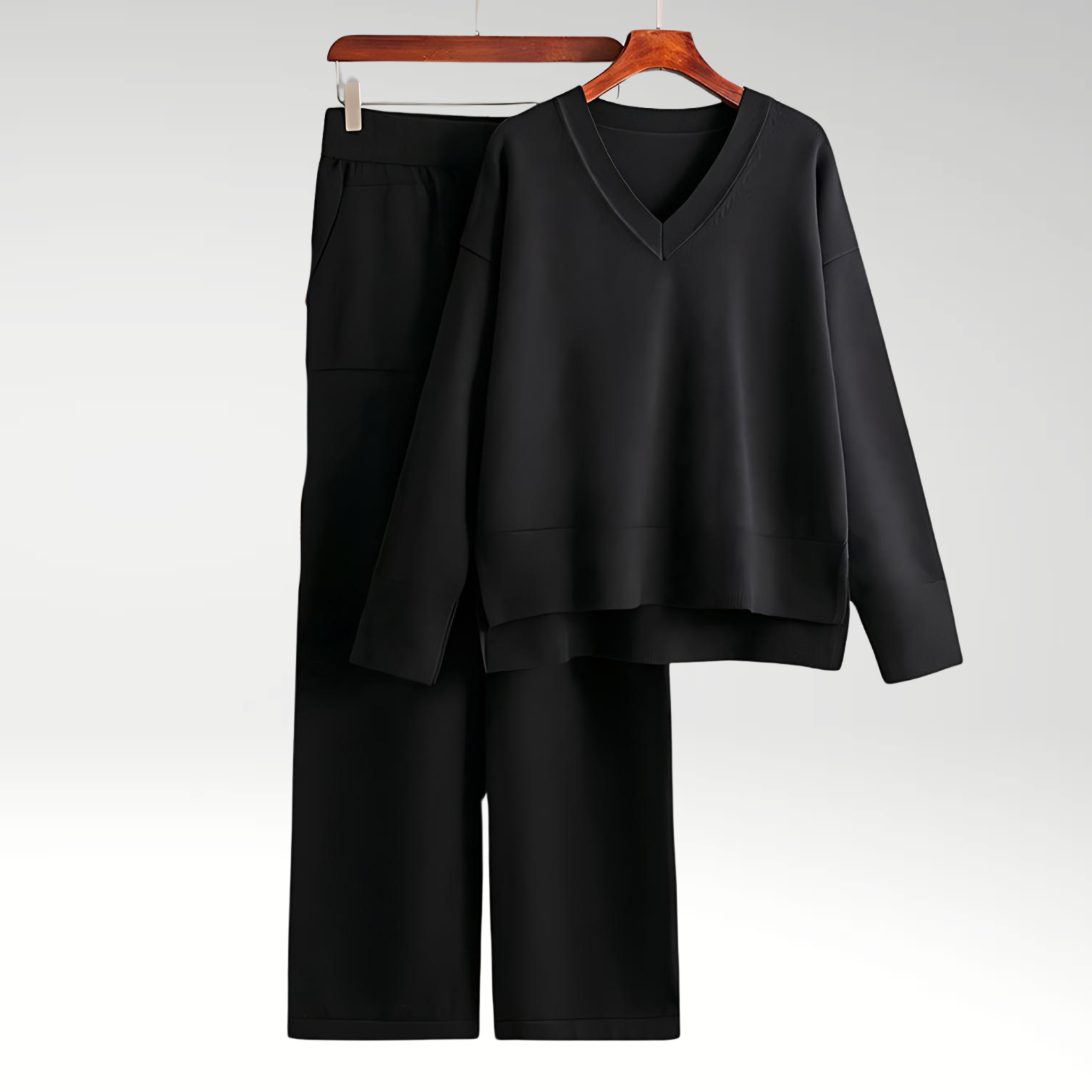 Mode Clément™ | Luxe Ensemble deux pièces col V