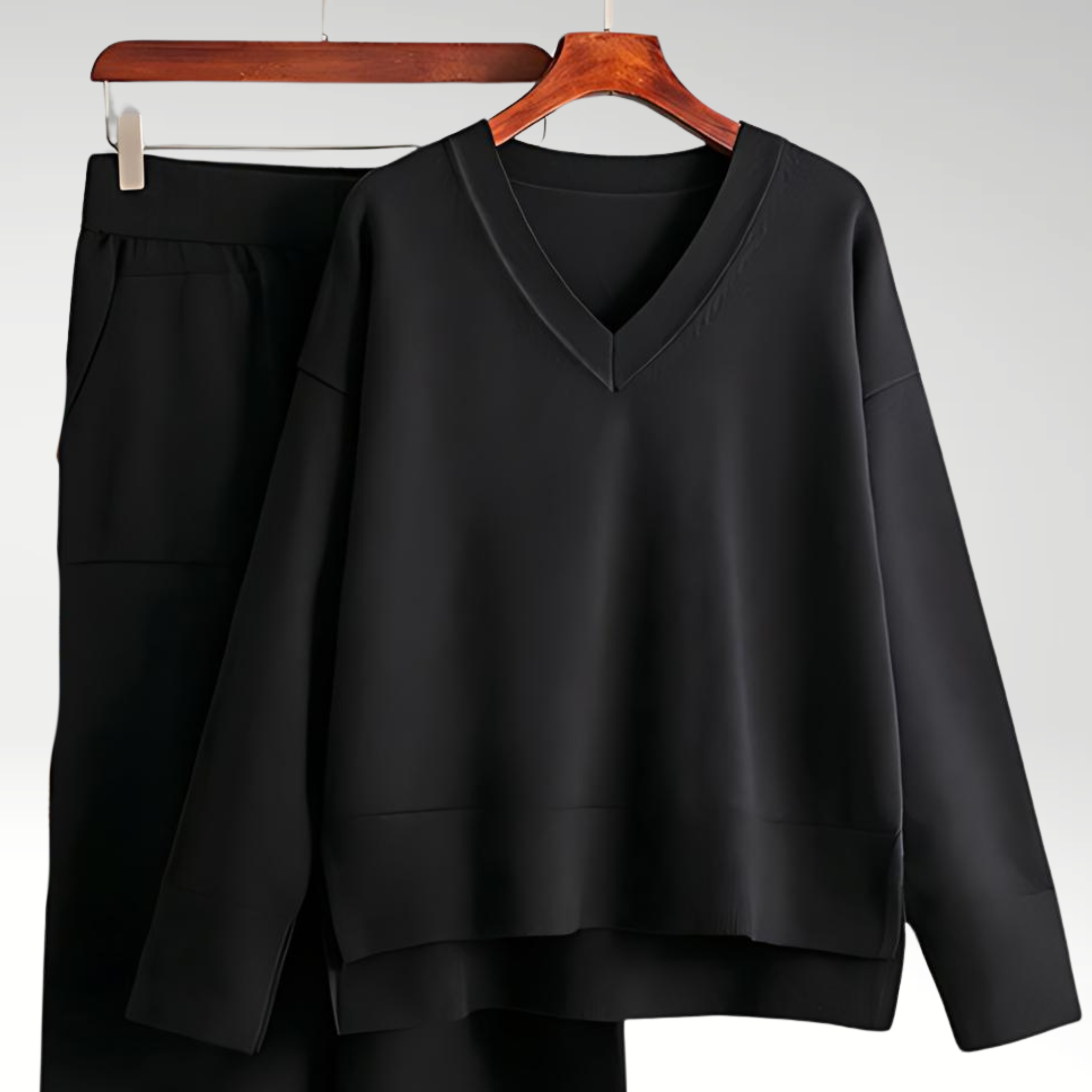 Mode Clément™ | Luxe Ensemble deux pièces col V