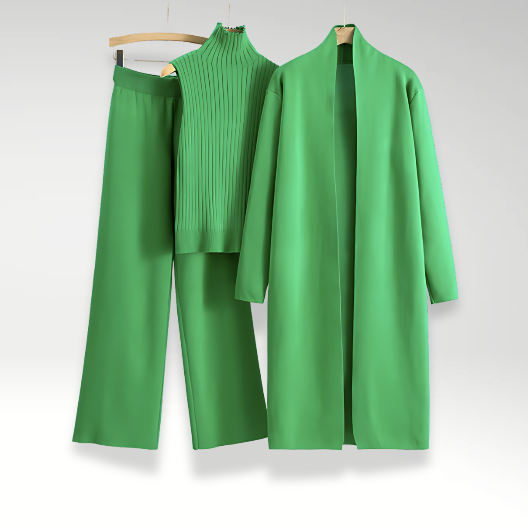 Mode Clément™ | Ensemble trois pièces en maille Luxe