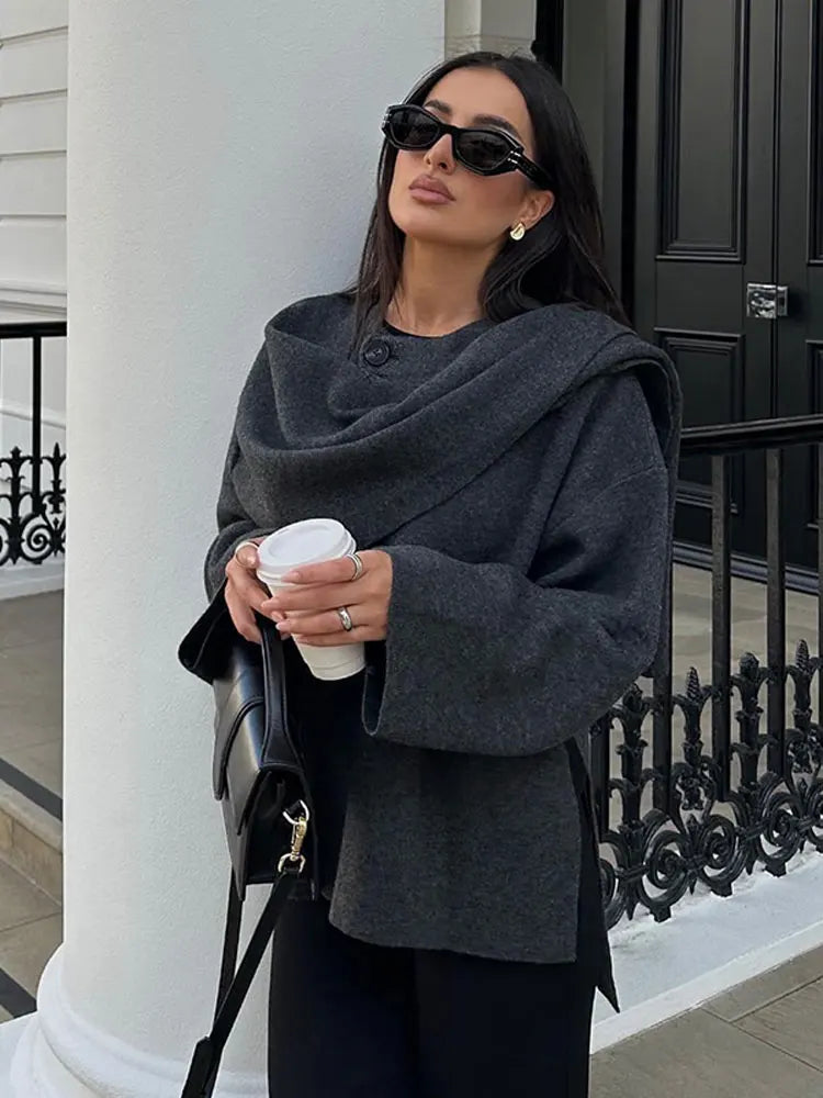 Mode Clément™ | Mace Manteau Écharpe Élégant