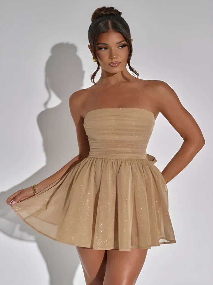 Mode Clément™ | Robe Paillettes Décolletée