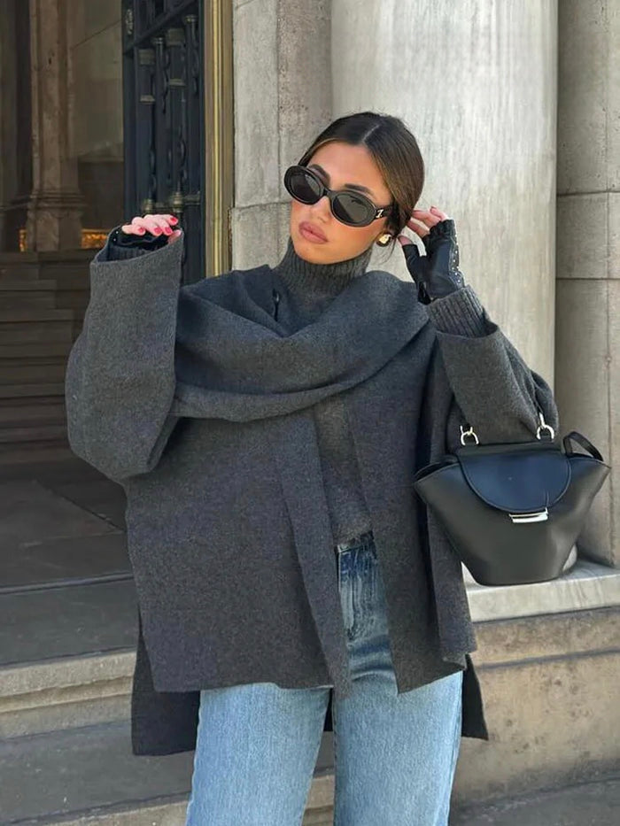 Mode Clément™ | Mace Manteau Écharpe Élégant