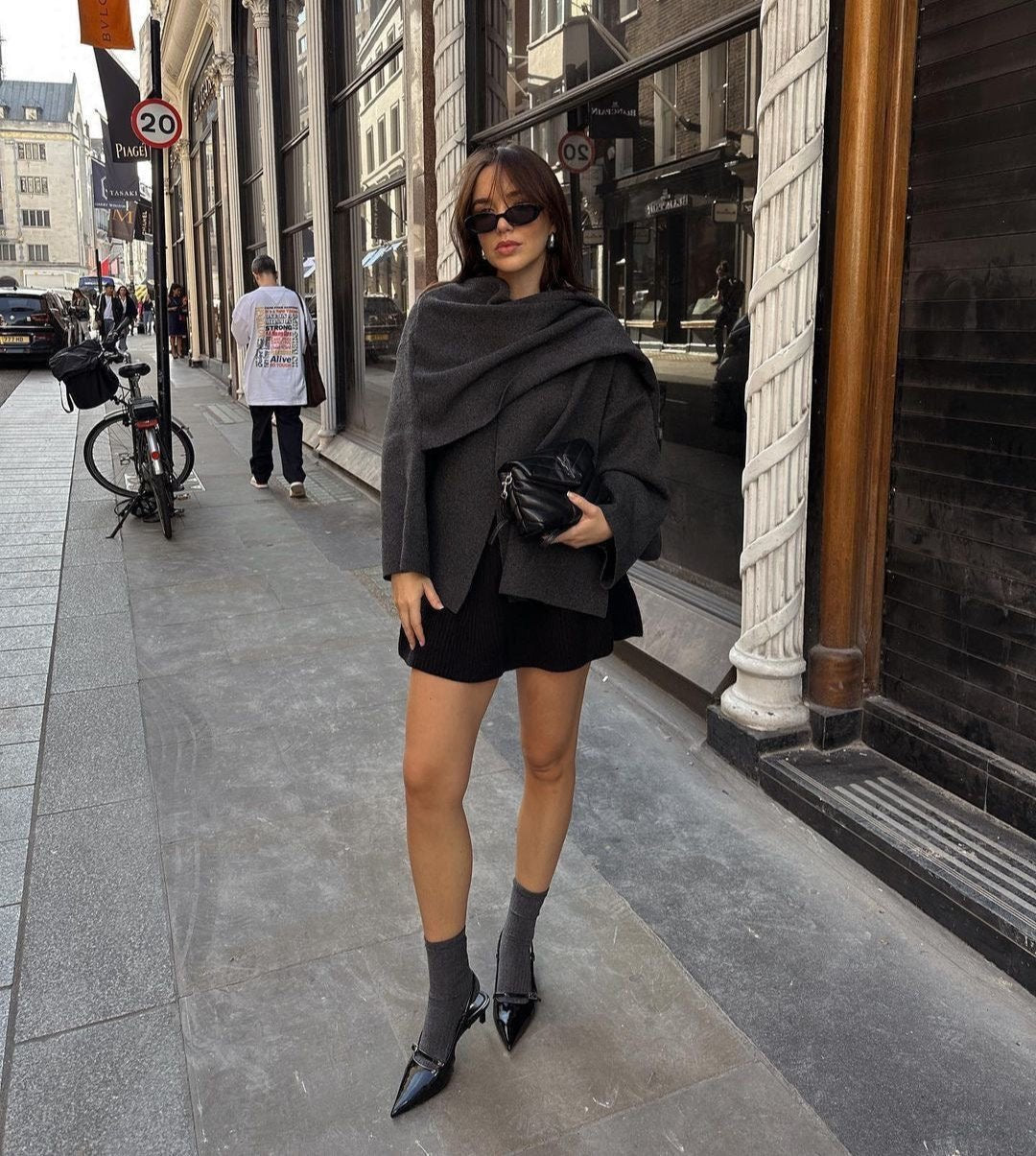 Mode Clément™ | Mace Manteau Écharpe Élégant