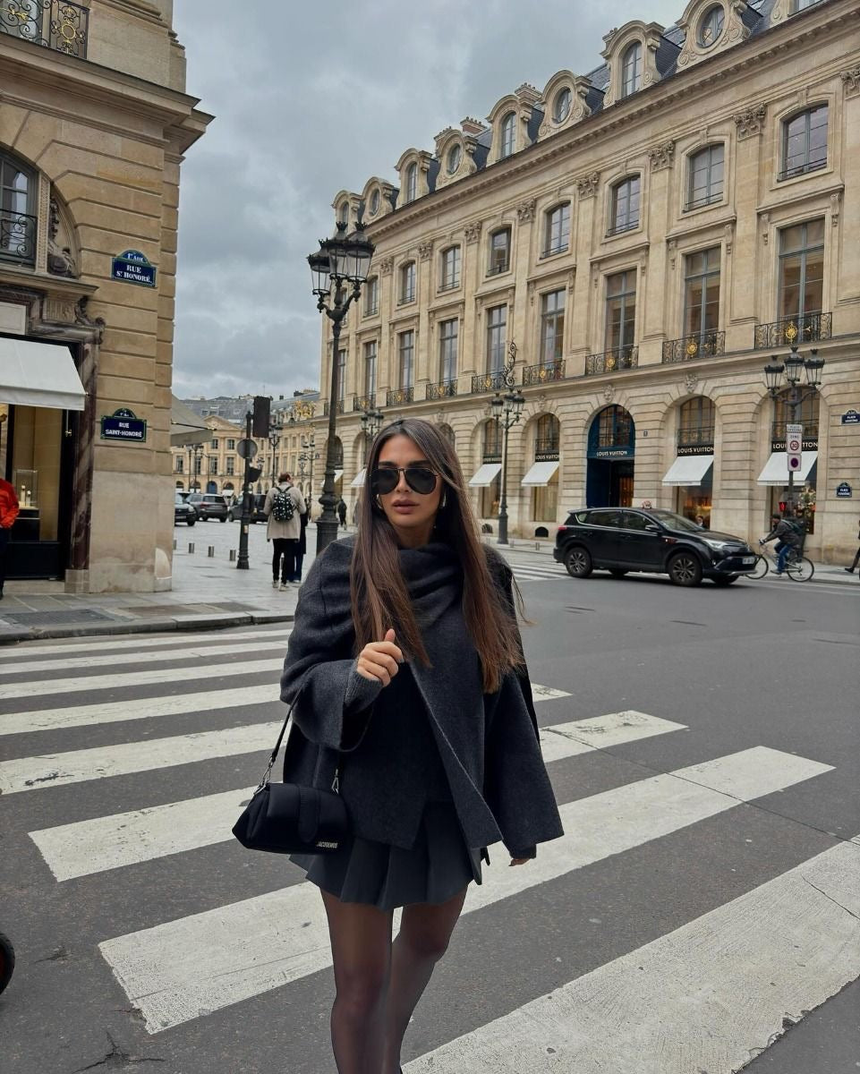 Mode Clément™ | Mace Manteau Écharpe Élégant