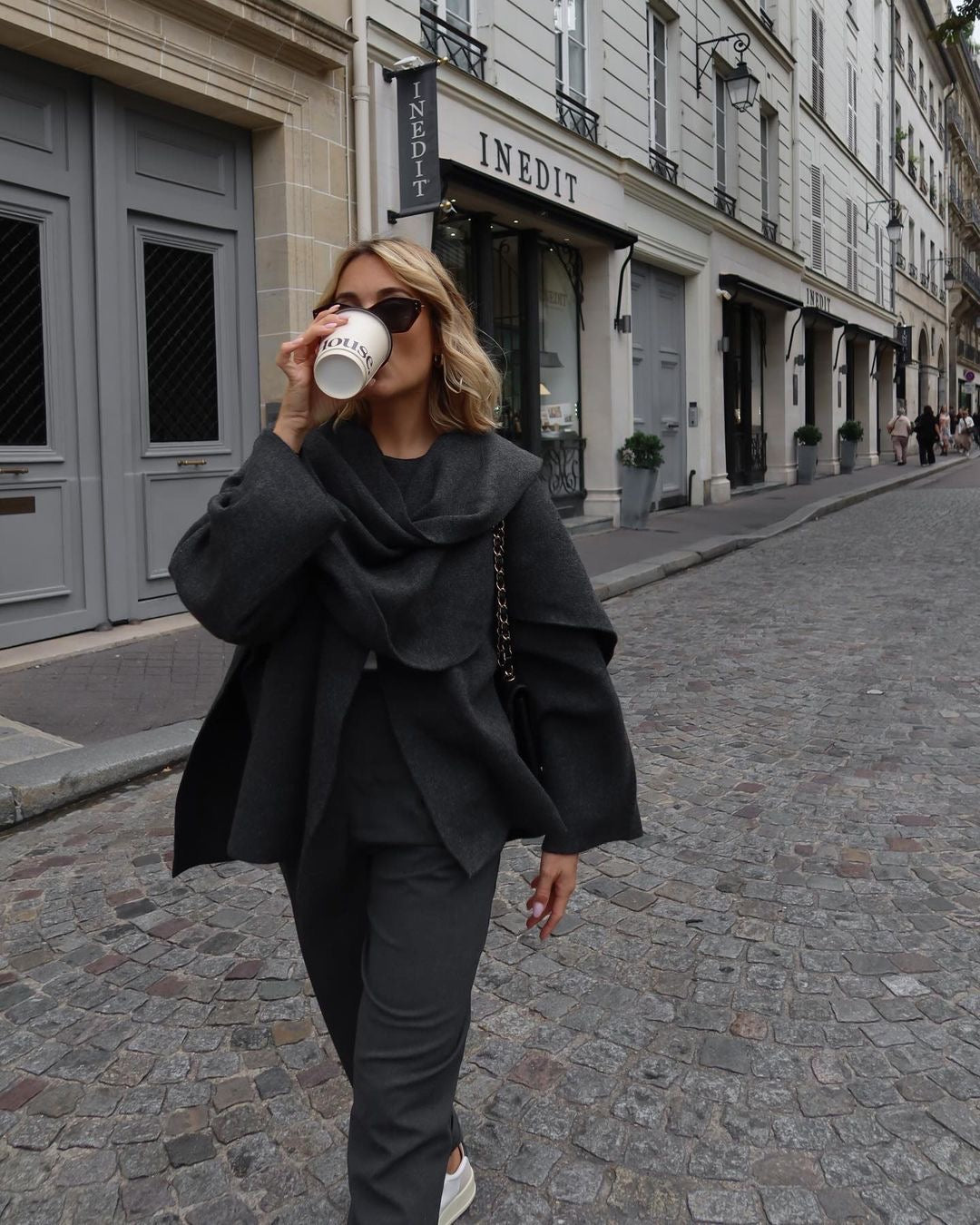 Mode Clément™ | Mace Manteau Écharpe Élégant