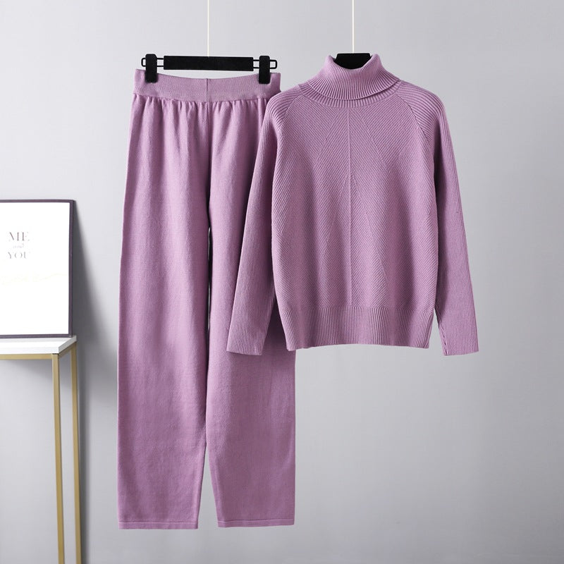 Mode Clément™ | Ensemble deux pièces Lounge en tricot torsadé