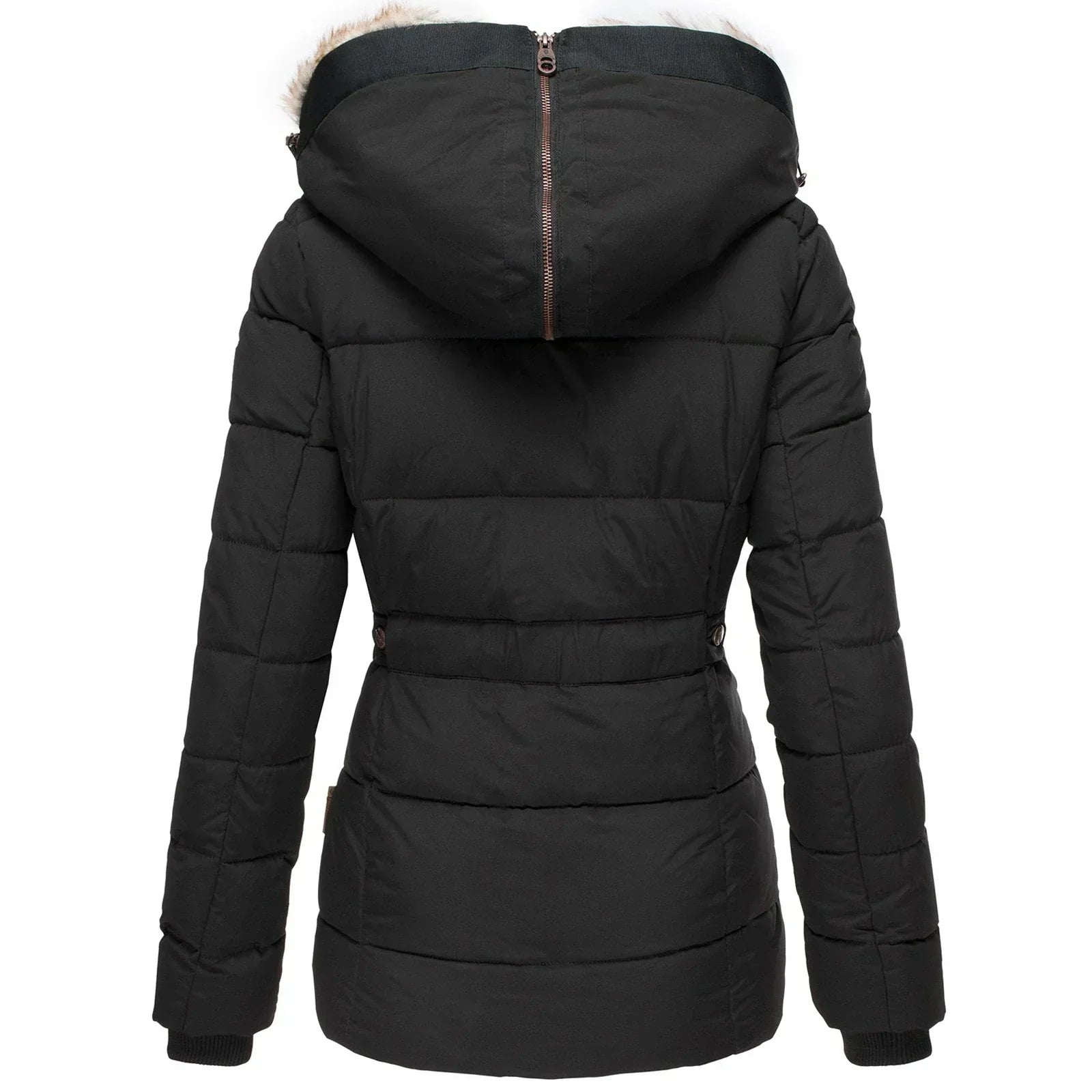 Chic Dubois™ | Manteau d'hiver chaud avec doublure en fourrure