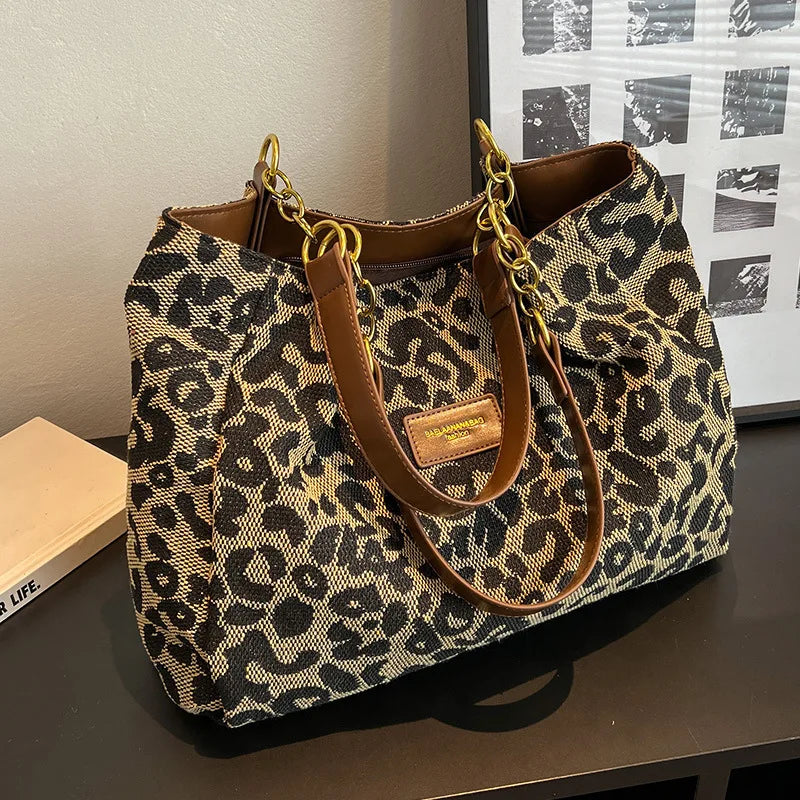 Mode Clément™ | Tote Luxe Léopard