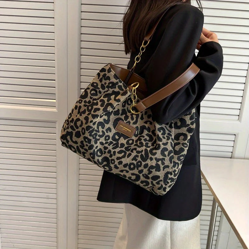 Mode Clément™ | Tote Luxe Léopard