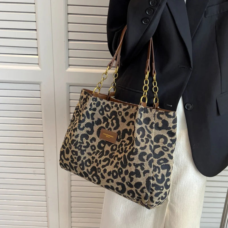 Mode Clément™ | Tote Luxe Léopard