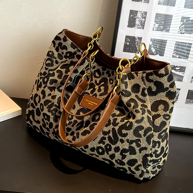 Mode Clément™ | Tote Luxe Léopard