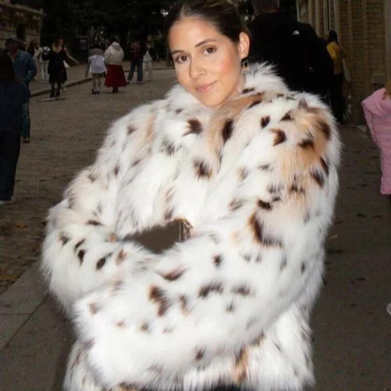 Mode Clément™ | VESTE EN FOURRURE DE LEOPARD