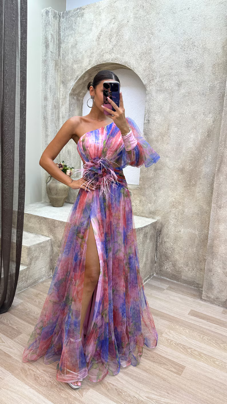 Mode Clément™ | Robe Éblouissante en Fleurs