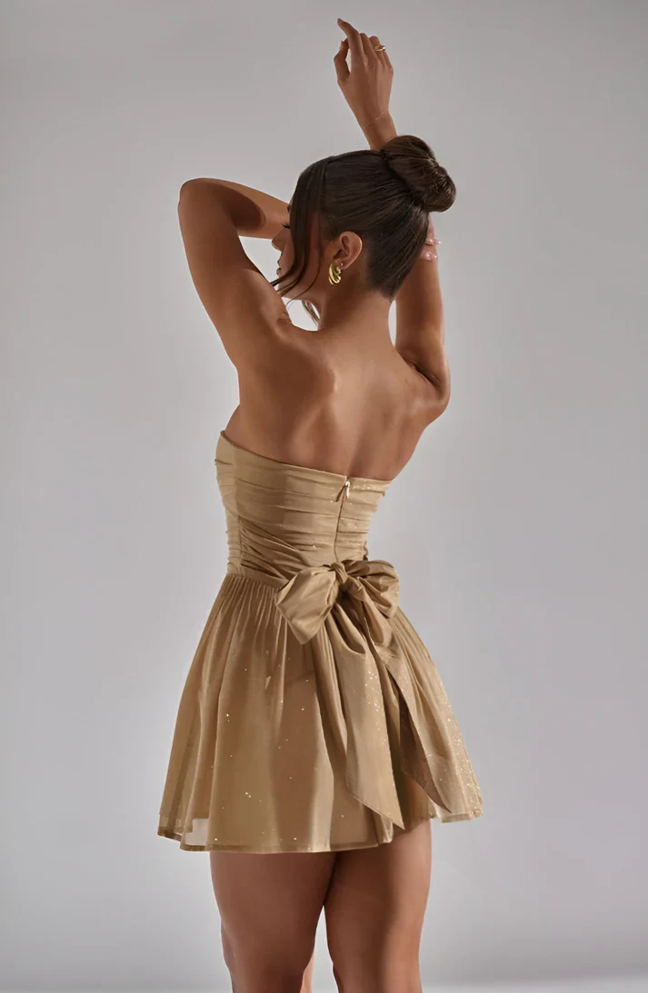 Mode Clément™ | Robe Paillettes Décolletée