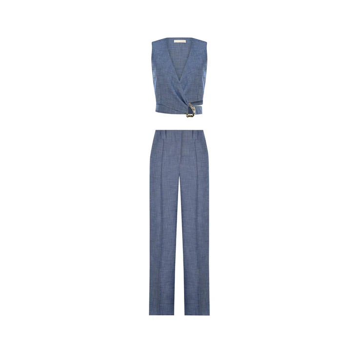Mode Clément™ | Ensemble Élégant Vieille Argent