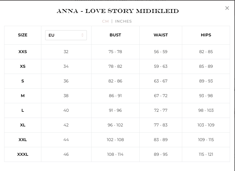 Mode Clément™ | Robe midi Love Story