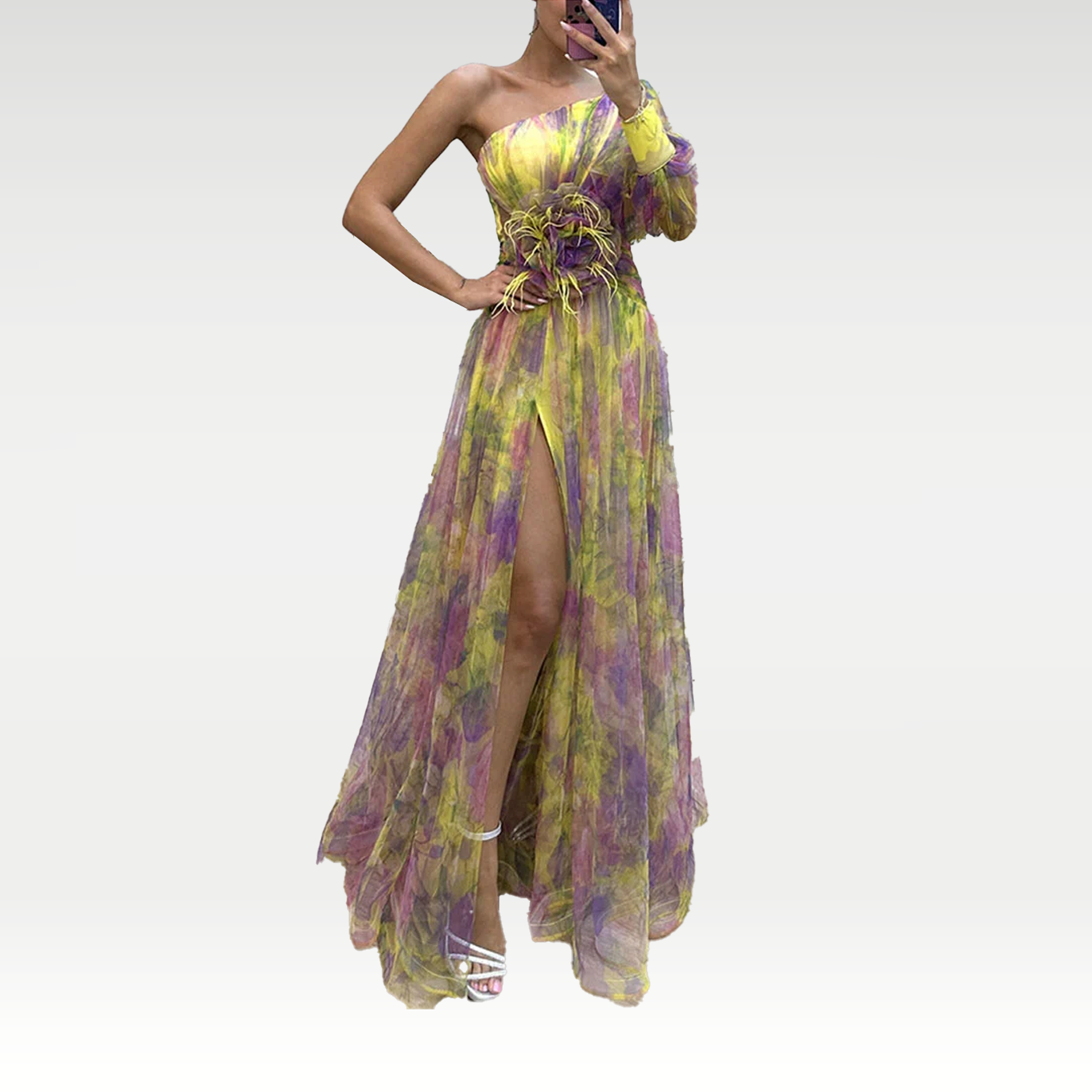 Mode Clément™ | Robe Éblouissante en Fleurs
