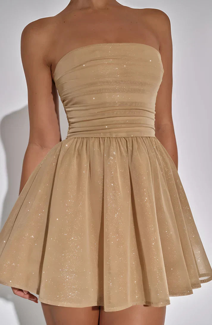 Mode Clément™ | Robe Paillettes Décolletée