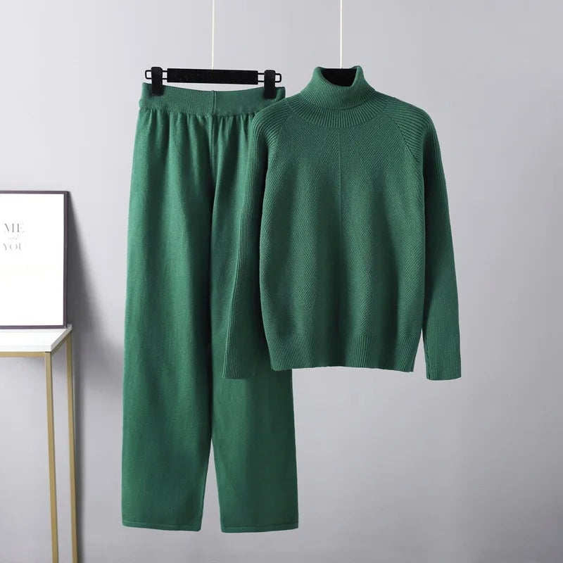 Mode Clément™ | Ensemble deux pièces Lounge en tricot torsadé
