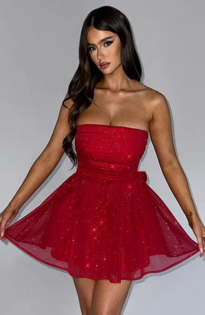 Mode Clément™ | Robe Paillettes Décolletée
