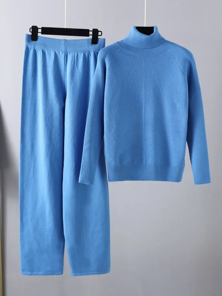 Mode Clément™ | Ensemble deux pièces Lounge en tricot torsadé